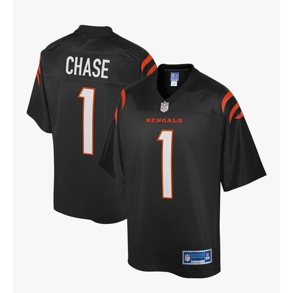 Ja'Marr Chase NWT Men's NFL Pro-Line Jersey Cincinnati Bengals Large - Picture 1 of 8